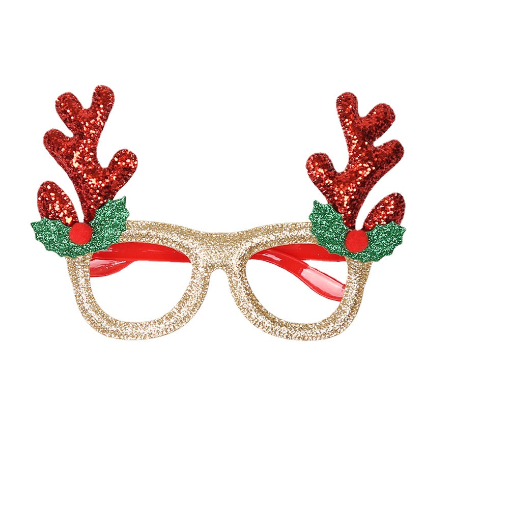 Wholesale Christmas Plastic Party Decoration Supplies Rainbow Glasses